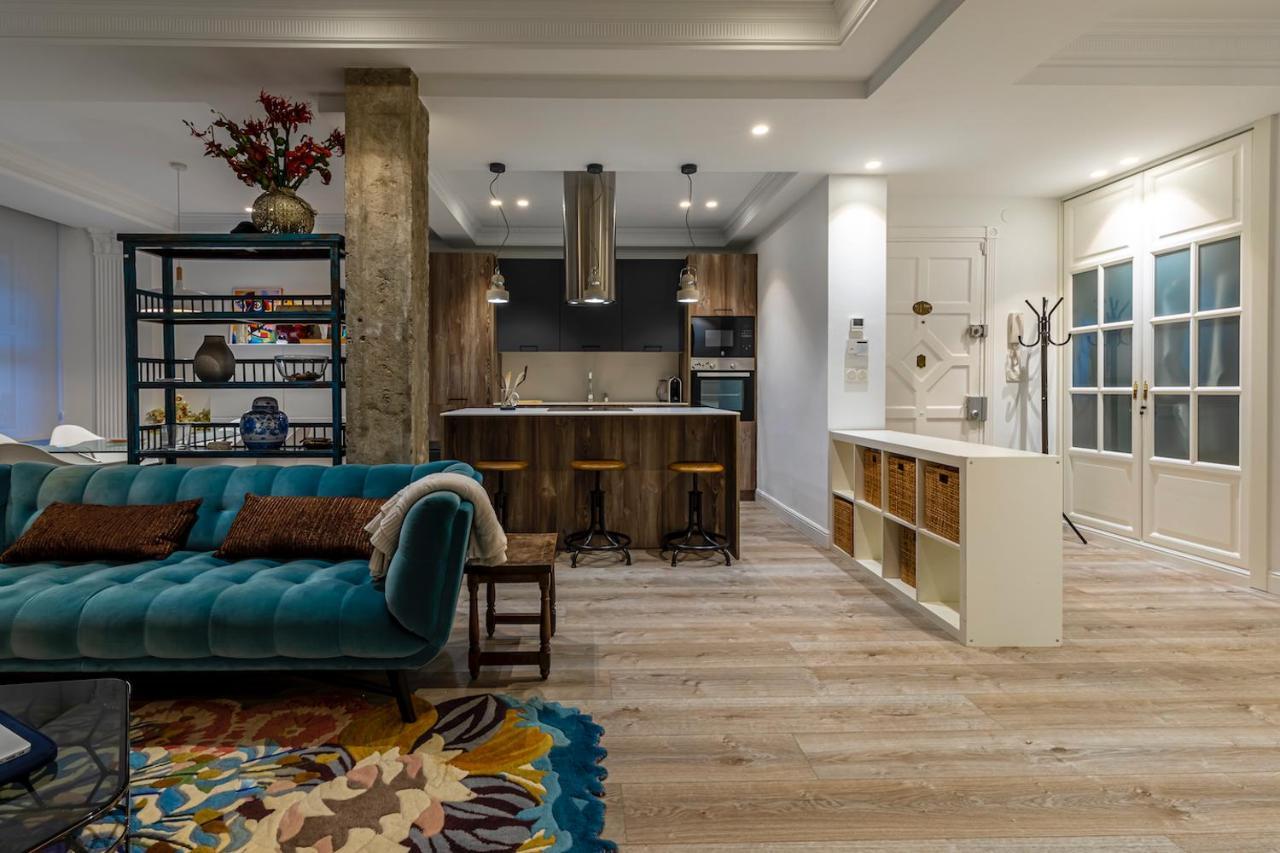 110 M2 Central Apartment In Abando Close To Guggenheim With Parking Бильбао Экстерьер фото