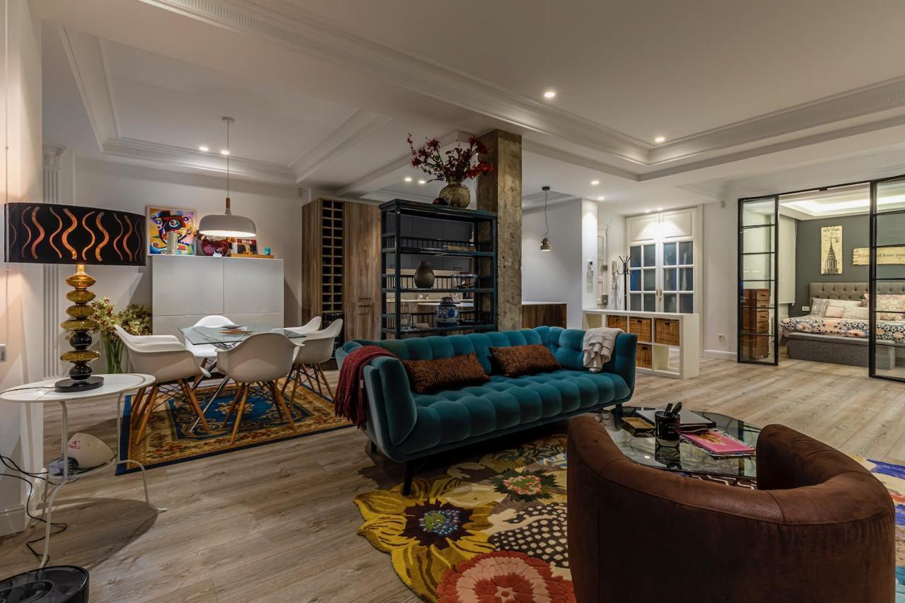 110 M2 Central Apartment In Abando Close To Guggenheim With Parking Бильбао Экстерьер фото